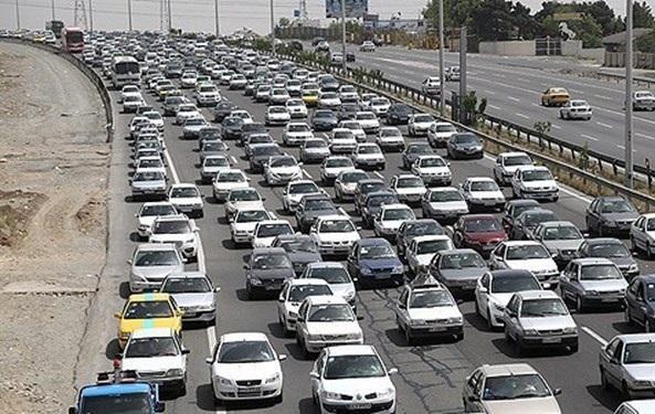 وضعیت ترافیک جاده های خروجی تهران شرایط ترافیک جاده های خروجی تهران