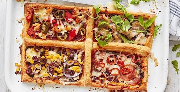 طرز تهیه تارت پیتزای خانگی با دستور آسان تهیه خمیر تارت